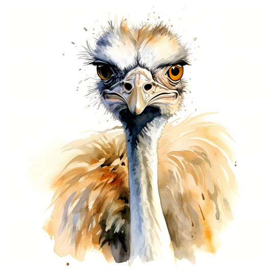 Ostrich | Diamond Painting