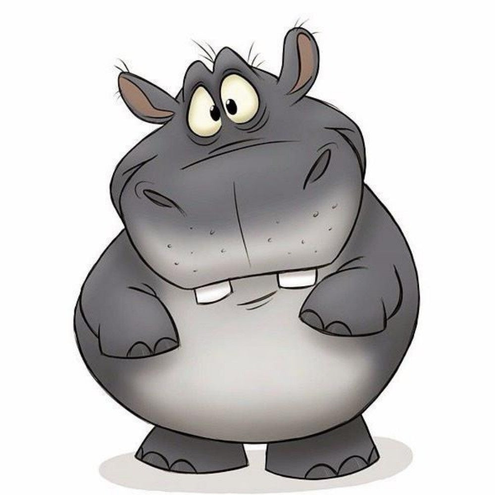 Hippo | Diamond Painting