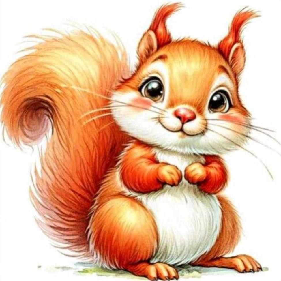 Squirrel | Diamond Painting