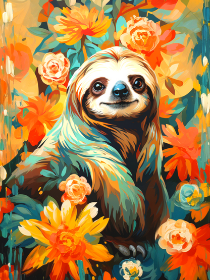 Sloth | Diamond Painting