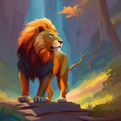 Lion | Diamond Painting