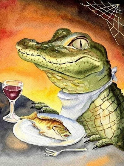 Alligator | Diamond Painting