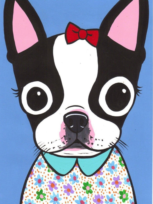 Boston Terrier Dog | Diamond Painting