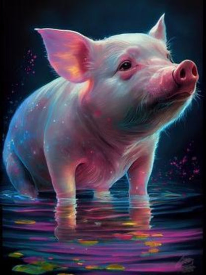 Pig | Diamond Painting