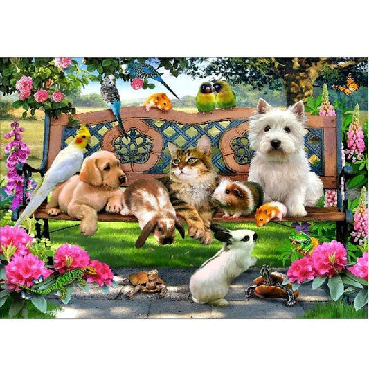 Animal Dog | Cross Stitch Embroidery