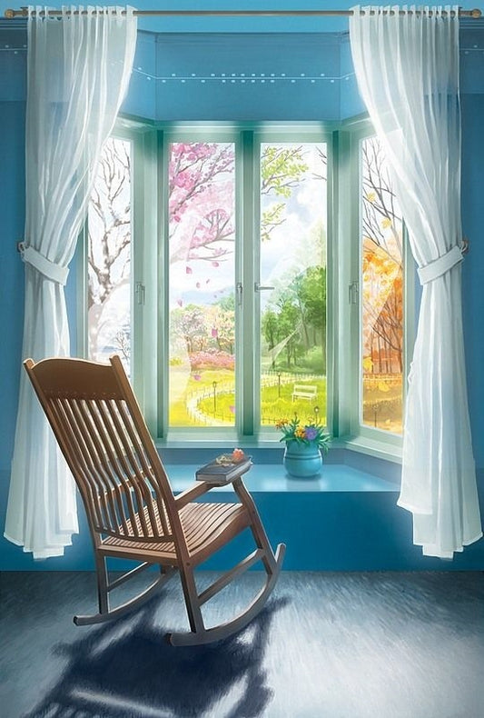 Window Landscape | Diamond Painting