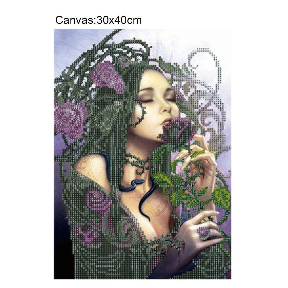 Beautiful Girl | Diamond Painting