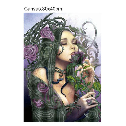 Beautiful Girl | Diamond Painting