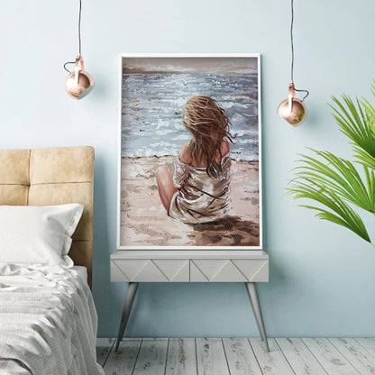 Beautiful Girl | Diamond Painting