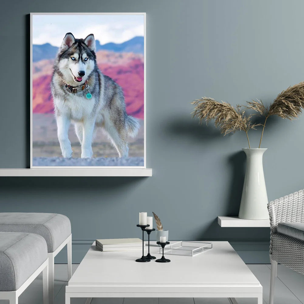 Animal Dog Husky | Diamond Painting