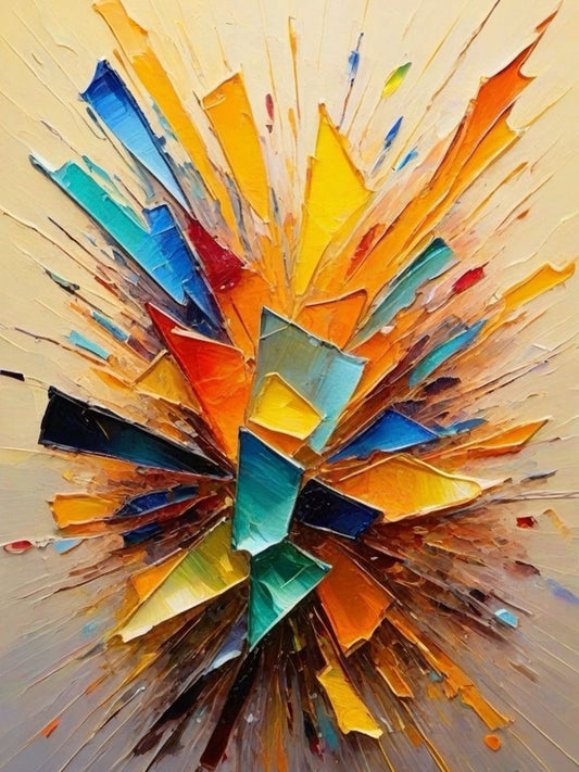 Abstract | Diamond Painting