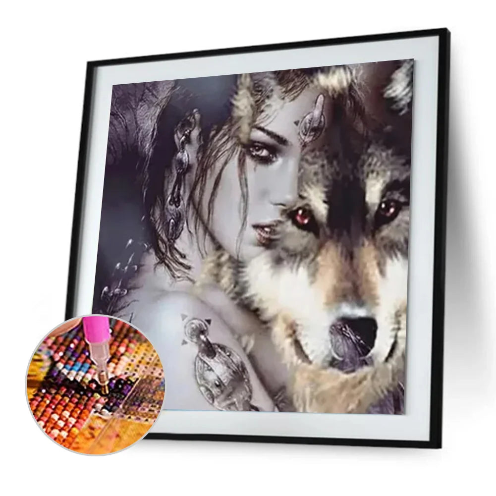 Beautiful Girl | Diamond Painting