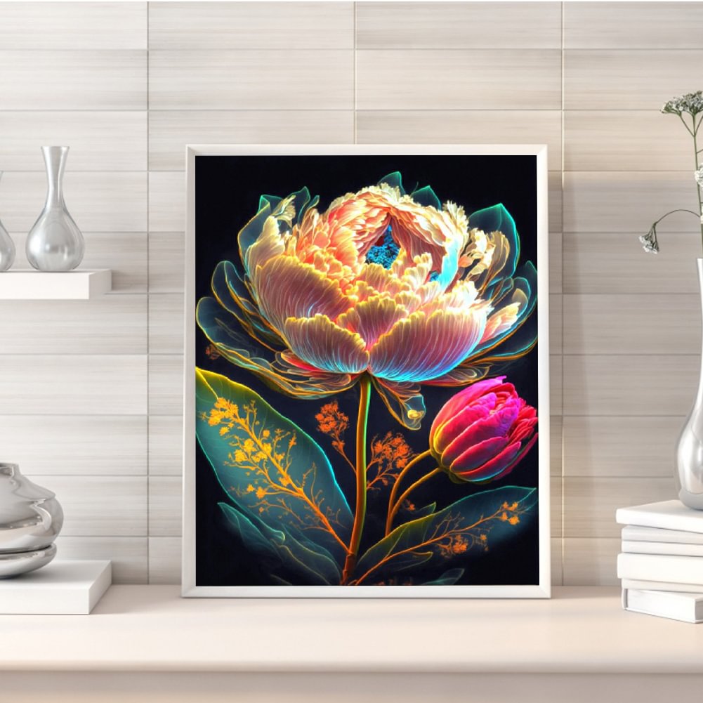 Elegant Flower | Diamond Painting