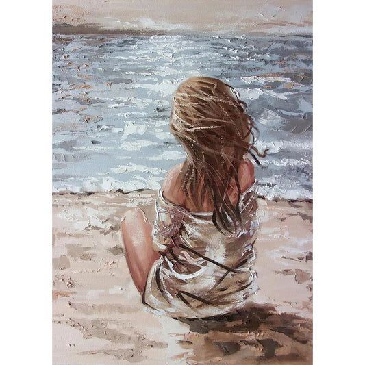 Beautiful Girl | Cross Stitch Embroidery