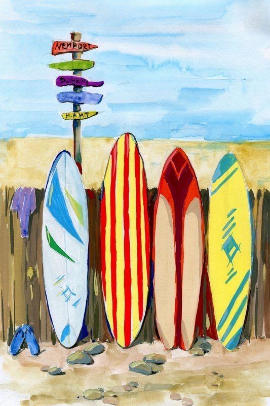 Surfboard | Diamond Painting