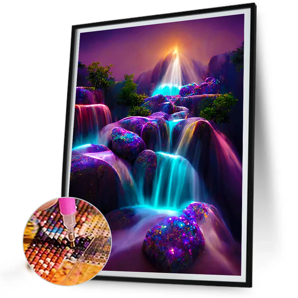 Magical Waterfall | Diamond Painting