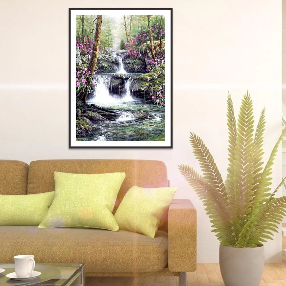 Forest Stream | Diamond Painting