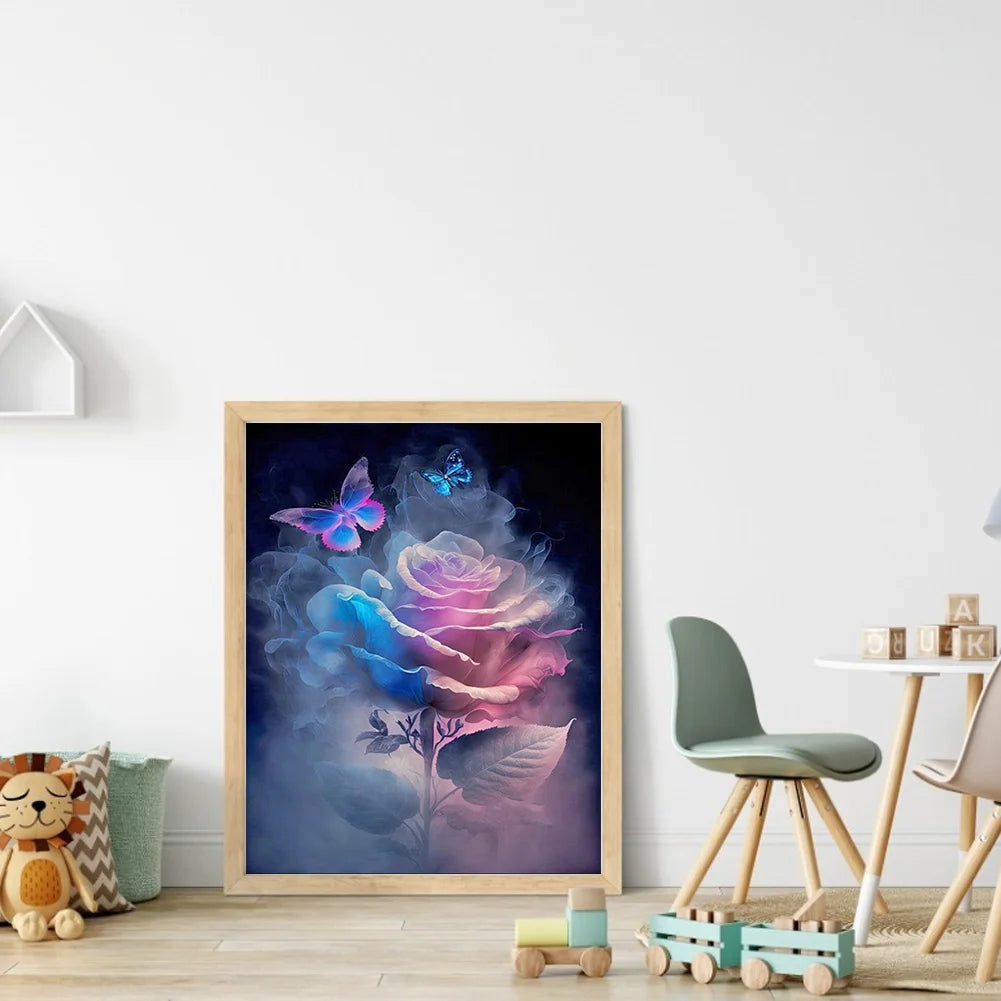 Butterfly Flower | Diamond Painting