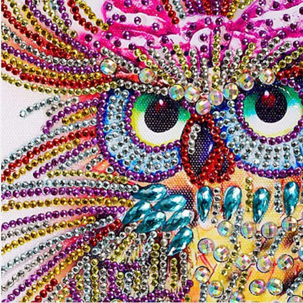 Owl | Special Shaped Diamond Painting