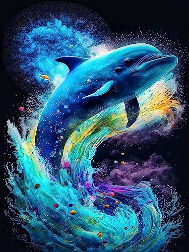 Dolphin | Cross Stitch Embroidery