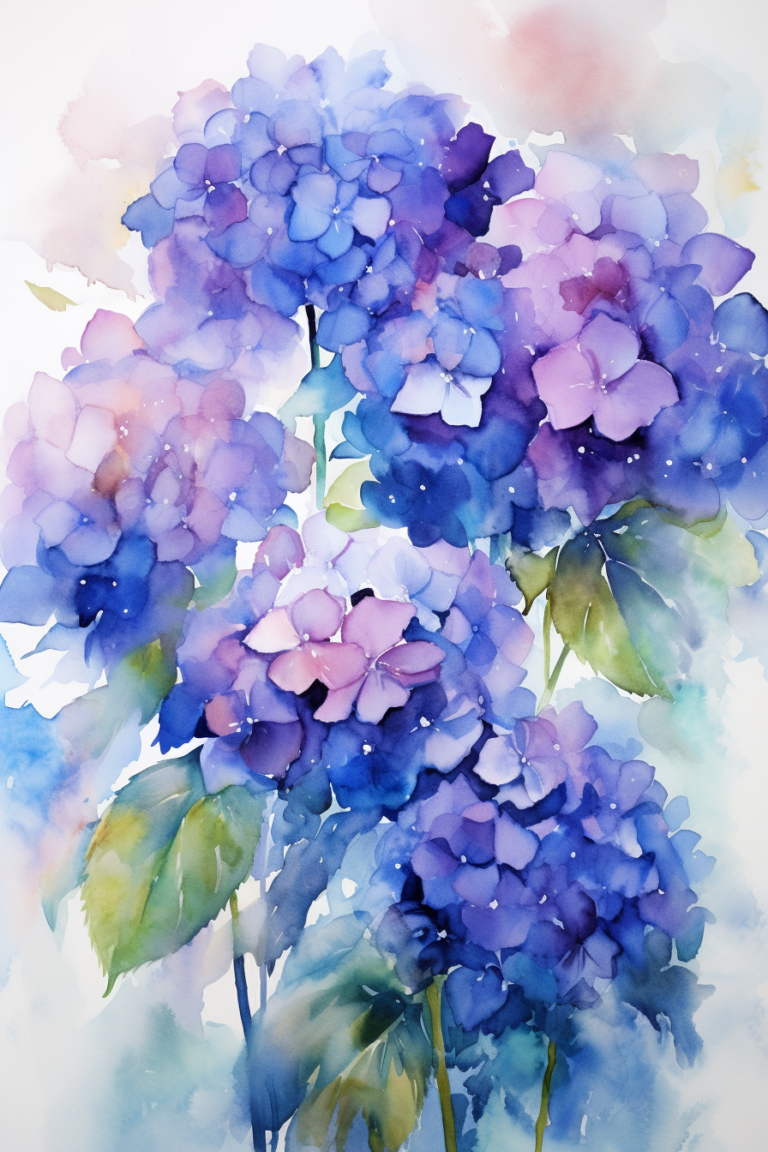 Hydrangea | Diamond Painting