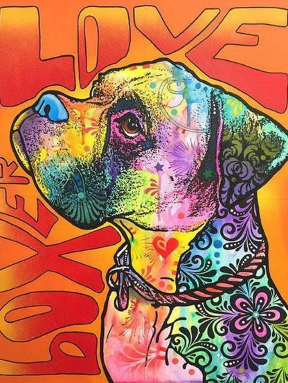 Boxer Dog | Diamond Painting