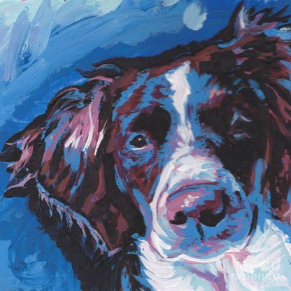 Brittany Spaniel Dog | Diamond Painting