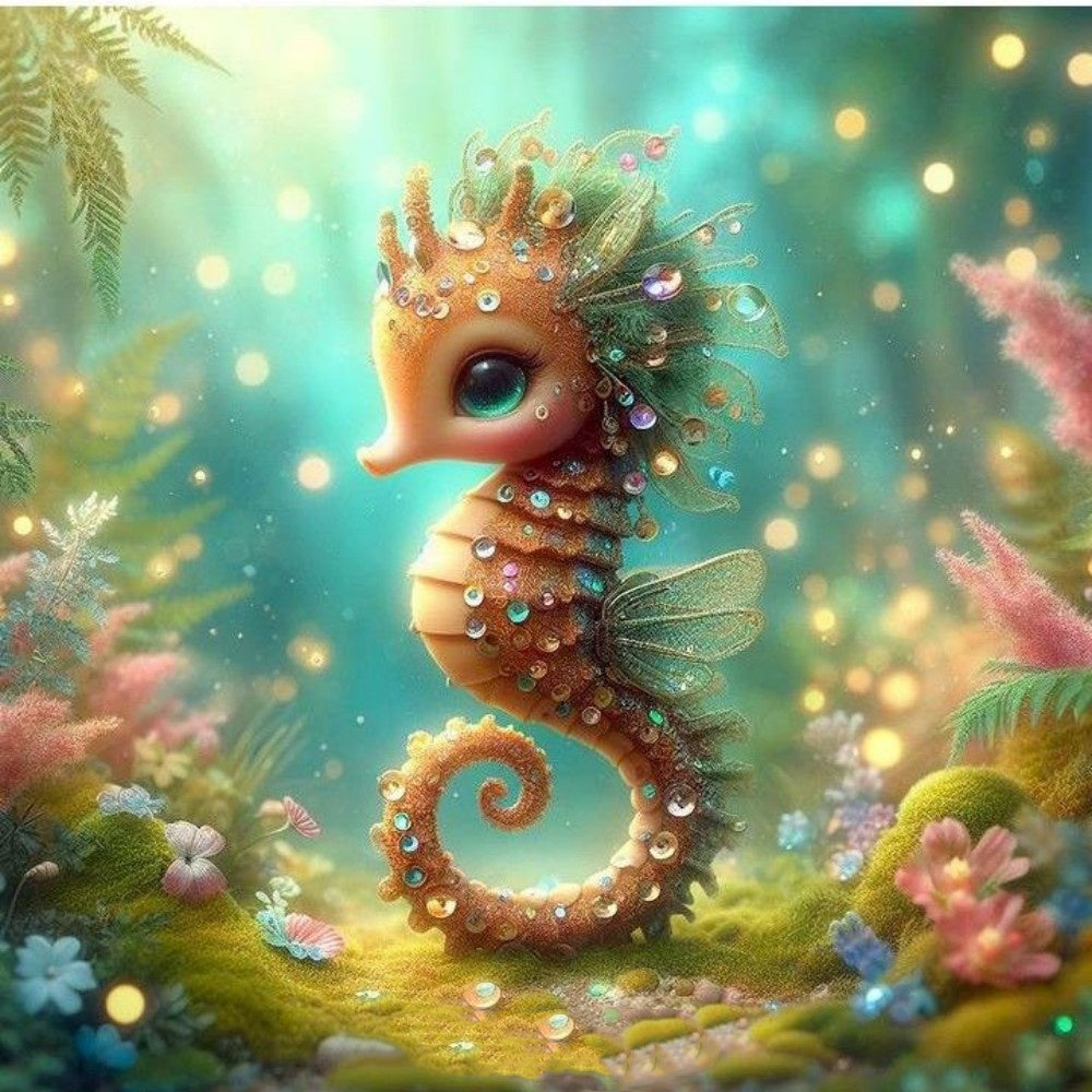 Seahorse | Diamond Painting