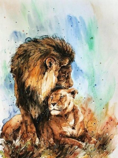 Lion | Diamond Painting