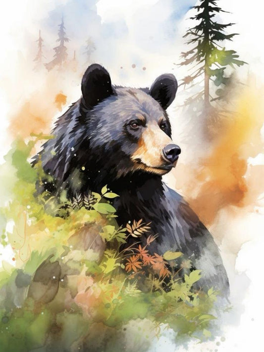 Black Bear | Diamond Painting