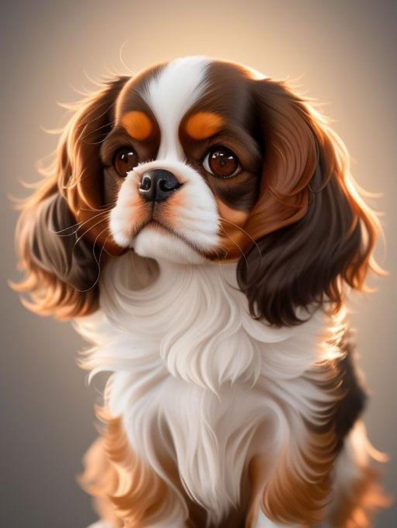 Dog Cavalier King Charles Spaniel | Diamond Painting