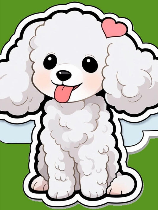 Poodle Dog | Diamond Painting