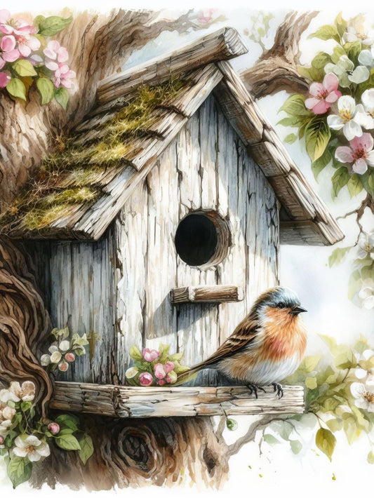 Bird House | Diamond Painting