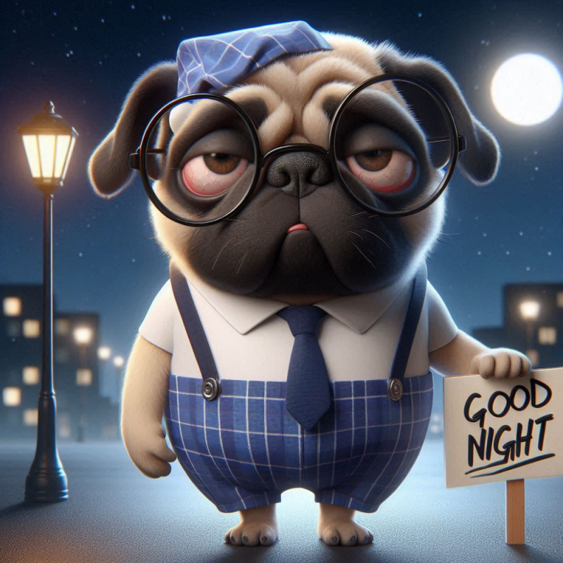 Dog Pug | Diamond Painting