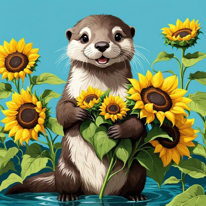 Otter | Diamond Painting