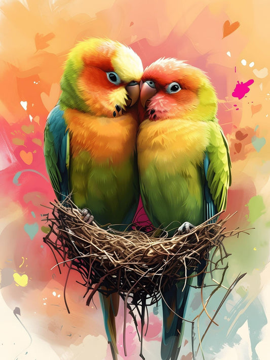 Love Birds | Diamond Painting