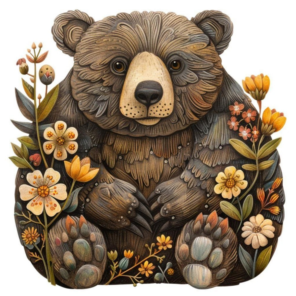 Brown Bear | Diamond Painting