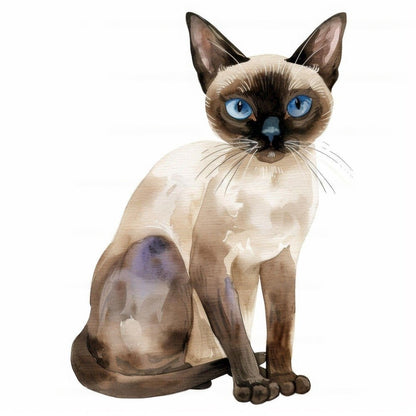 Siamese Cat | Diamond Painting