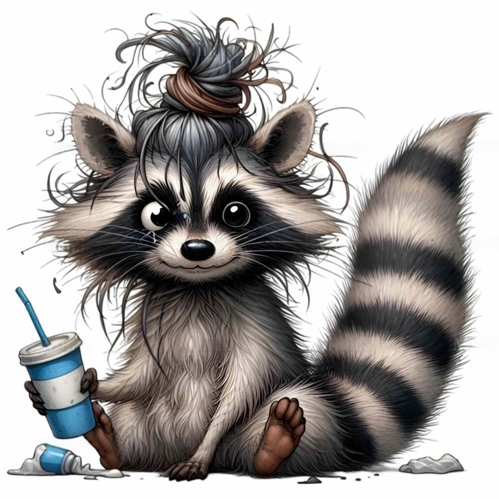 Raccoon | Diamond Painting