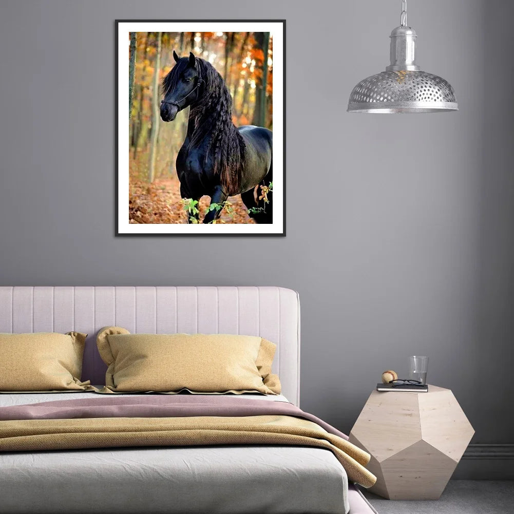 Black Horse | Diamond Painting