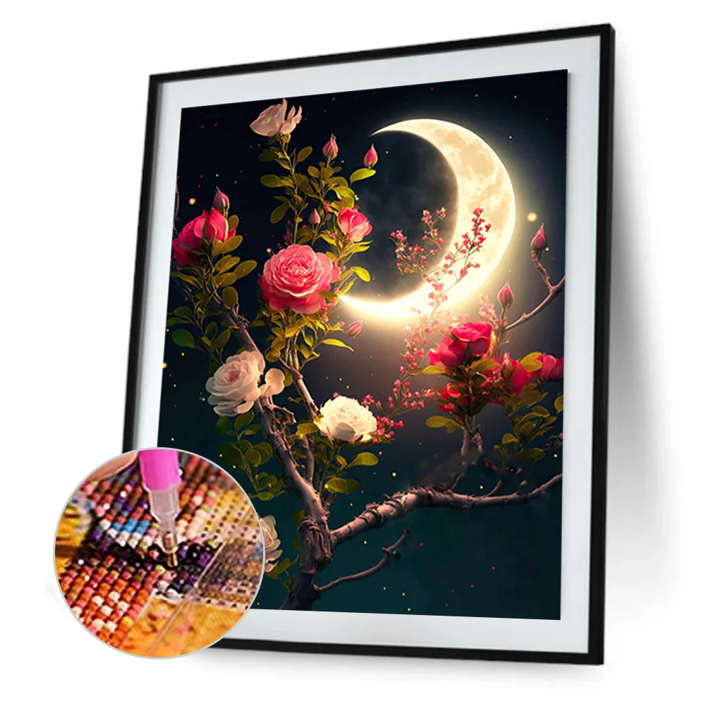 Moon Flower | Diamond Painting