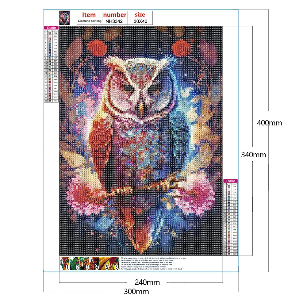 Owl | Diamond Painting