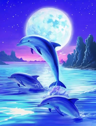 Dolphin | Cross Stitch Embroidery