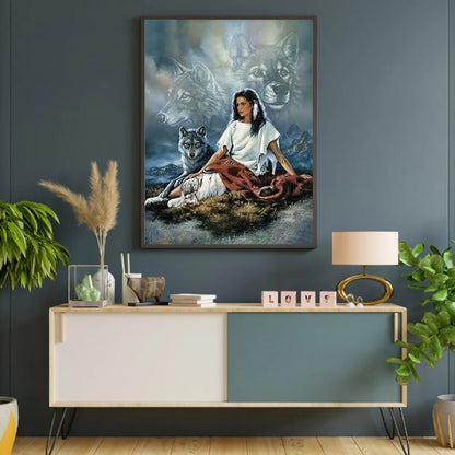 Beautiful Girl | Diamond Painting