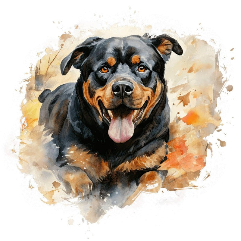 Rottweiler Dog | Diamond Painting