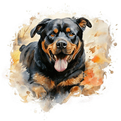 Rottweiler Dog | Diamond Painting