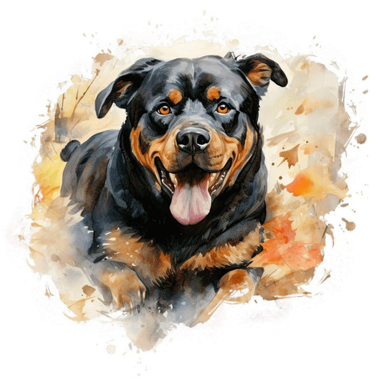 Rottweiler Dog | Diamond Painting