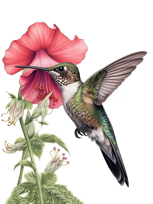 Hummingbird | Diamond Painting