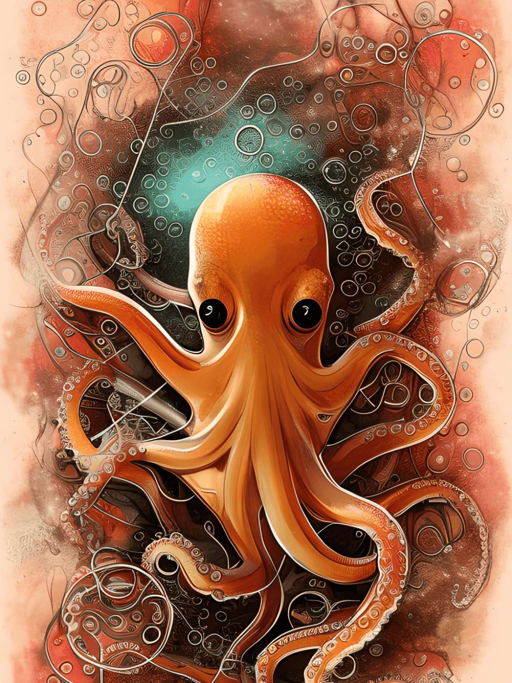 Octopus | Diamond Painting