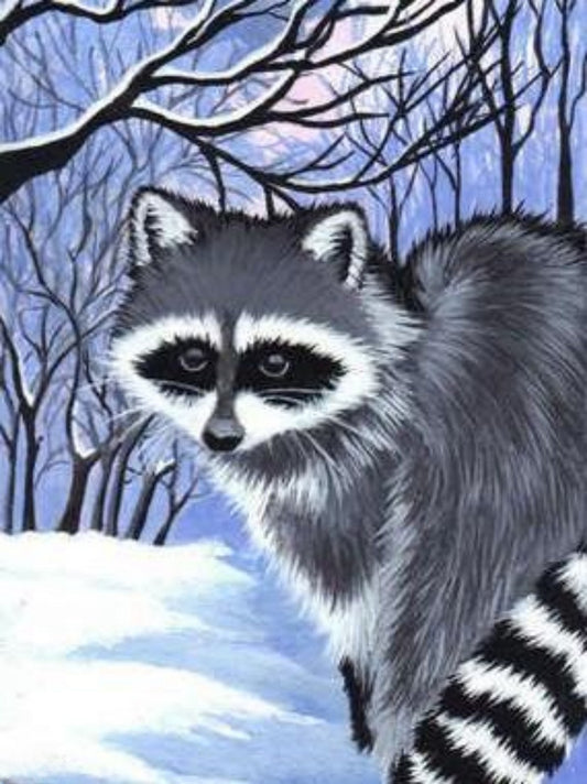 Raccoon | Diamond Painting
